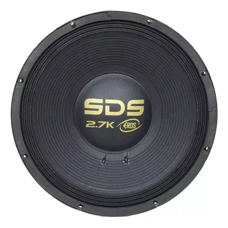 Alto Falante 15 Eros Sds 2.7k 1350w Rms 4 Ohms Preto