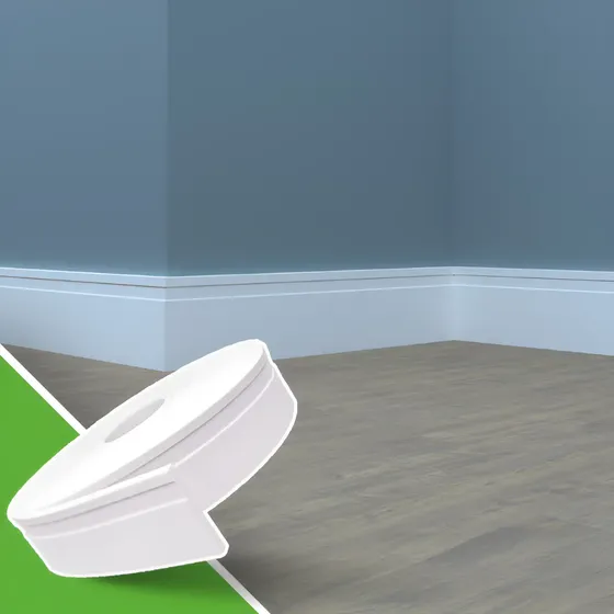 Rodapé Autocolante Flexível Eva 10cm 3 Metros Rp16 - Outlet