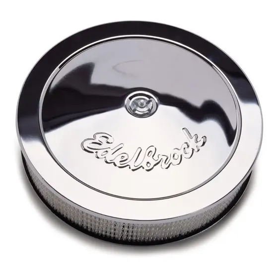 Filtro De Ar 14 Edelbrock Pro Flo Series Cromado Maverick V8