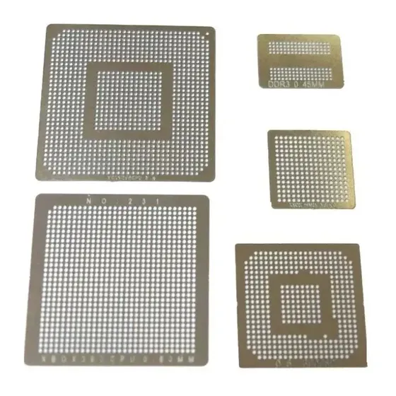 Kit Stencil Xbox 360 Bga Calor Direto Gpu Cpu 360csp Hana Mm