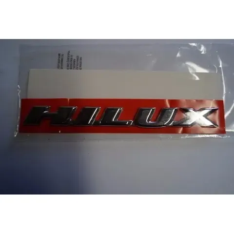Emblema Hilux Antiga Toyota Cromado