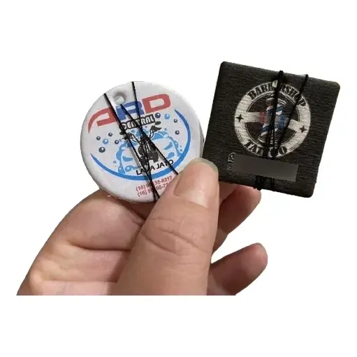 100 Und Aromatizante Personalizado 4x4cm