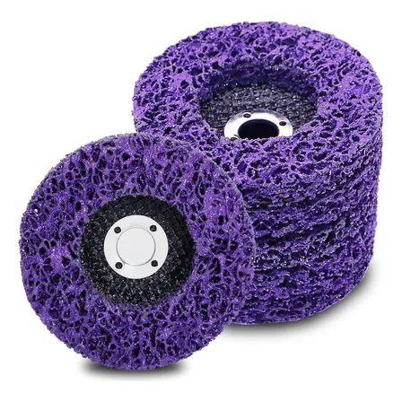 Kit 4 Strip Disc Removedor De Tintas Fundos E Vernizes 115mm Violeta-escuro