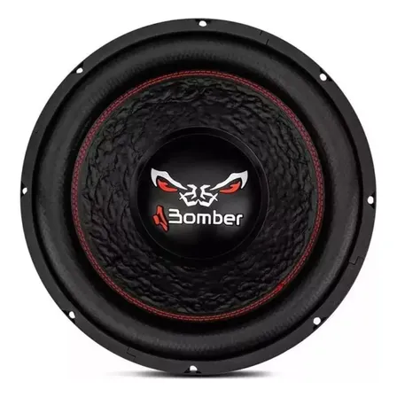 Alto Falante 12 Pol Bomber Bicho Papão 600w Rms 4+4 Ohms Preto