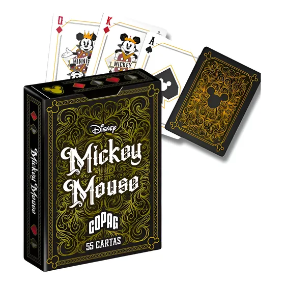 Baralho Mickey Mouse Jogo 55 Cartas Disney - Copag