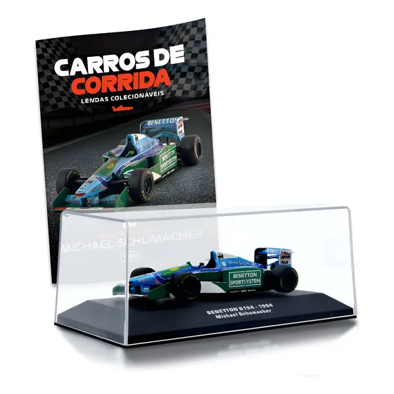 Luppa Carros De Corrida, Benetton B194 1994 Schumacher Azul-celeste