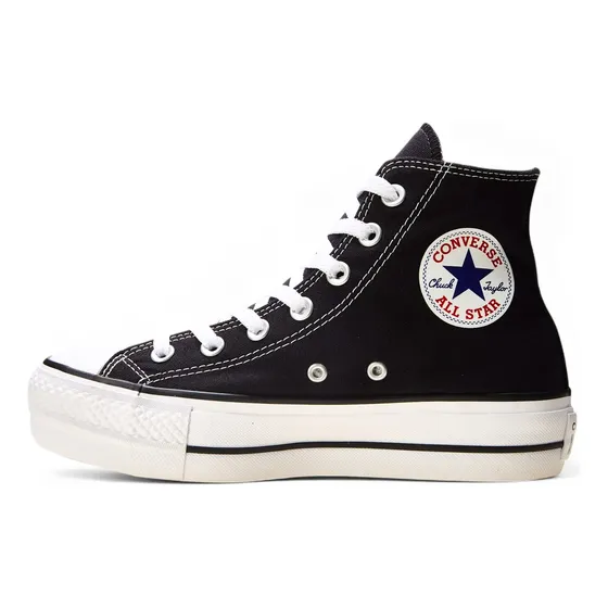 Tênis Chuck Taylor Lift Cano Alto Tecido All Star