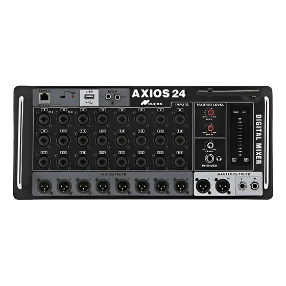 Mesa De Som Digital Duonn Axios 24 Canais Bivolt