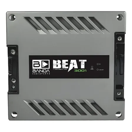 Amplificador Modulo Beat 3001 1 Ohm 3000wrms Banda Novo Cinza