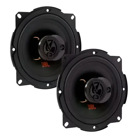 Kit Par Alto Falante Jbl 5trfx55 Triaxial 5 Pol 110w Rms Par Preto