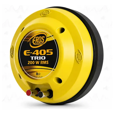 Driver Eros E-405 Trio Fenólico 200wrm 8 Ohms Corneta 2 Pol