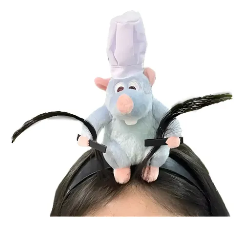 Tiara Rato Ratatouille De Pelúcia Cosplay Fantasia Brinquedo