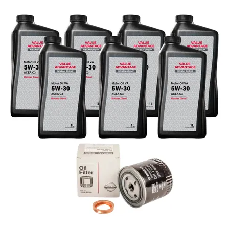 Kit Troca De Oleo Original Nissan Frontier 2.5 2008-2016
