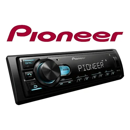 Rádio Pionner Mvh-145br Mp3 Player Som Automotivo Usb Bt