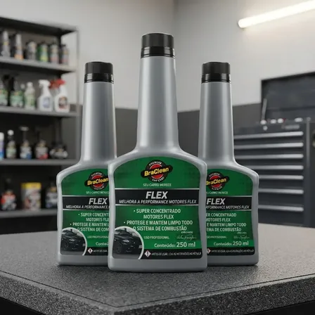 Kit 3 Melhor Aditivo Para Combustível Flex 250ml Premium