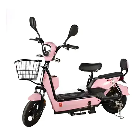 Bicicleta Elétrica Gold Eagle 350w Adulto Scooter Rosa