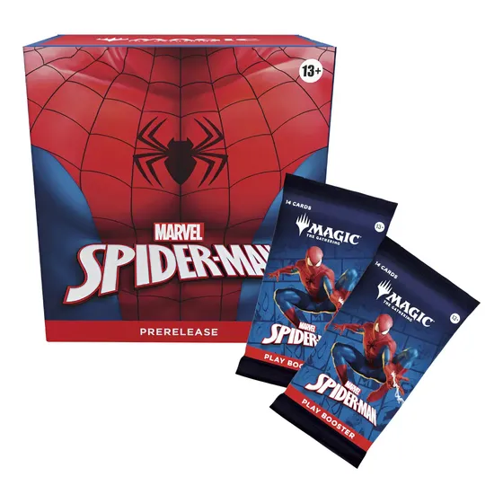 Kit Pré Lançamento Magic The Gathering Marvel Spider-man Ing
