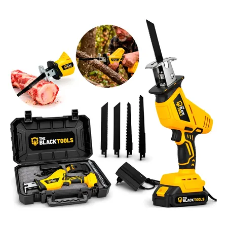 Serra Sabre A Bateria 21v Profissional Portatil 3000 Rpm 127/220v