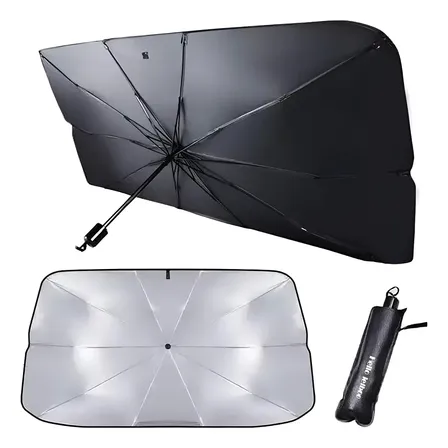 Quebra Sol Para Brisa Carro Protetor Solar Guarda Chuva Uv