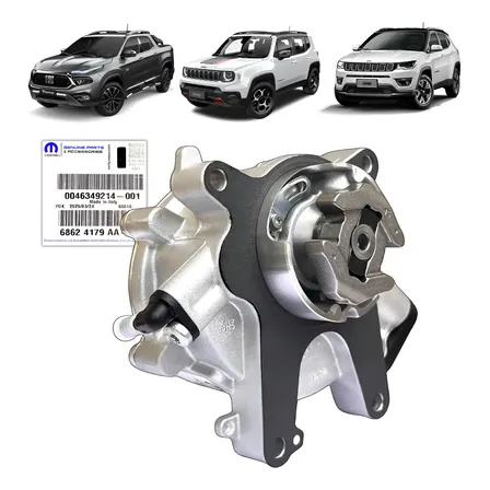 Bomba Vácuo Freio Jeep Renegade Compass Fiat Toro 2.0 Diesel