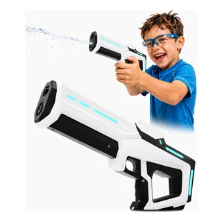 Pistola De Água Elétrica Automática C/ Absorção De Água Branco