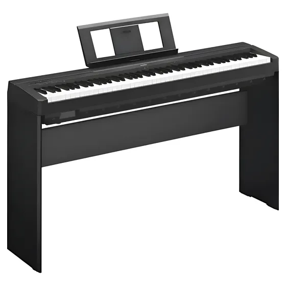 Piano Digital Yamaha P-45b 88 Teclas Com Estante Móvel Opus