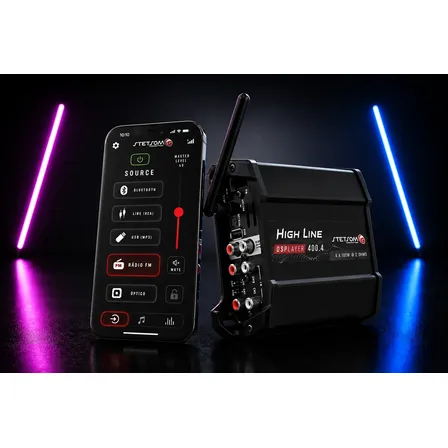 Modulo Amplificador Stetsom Hl400.4 Dsplayer Bluetooth 2 Ohm Dsp Play 400x4