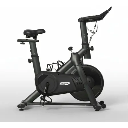 Bicicleta Ergométrica Spinning Inércia 6kg Cycle Pro Ahead Preto N/a