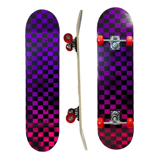 Skate Infantil Semi Profissional Montado Completo Radical