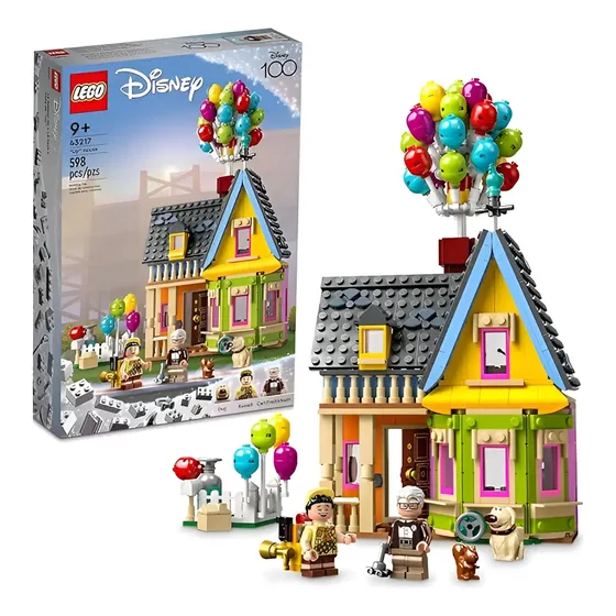 Lego Disney Casa Up Altas Aventuras 598 Peças 43217