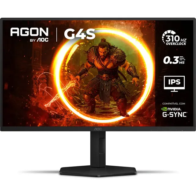 Monitor Gamer Aoc Agon G4s 25' Hdr400 Base Ajustável 25g4s/p