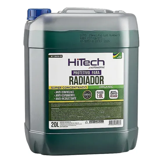 Aditivo Radiador Super Concentrado Dose Unica Verde 20 Litro