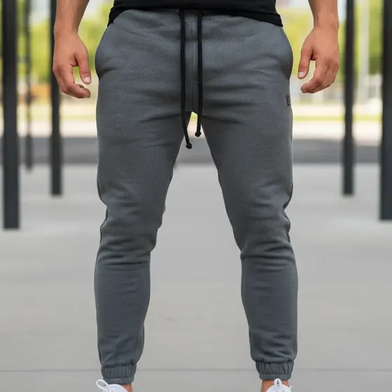 Calça Moletom Masculino Slim Jogger Algodão Premium Conforto