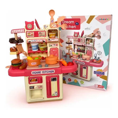 Cozinha De Brinquedo Mini Chef Com Acessórios E Luz