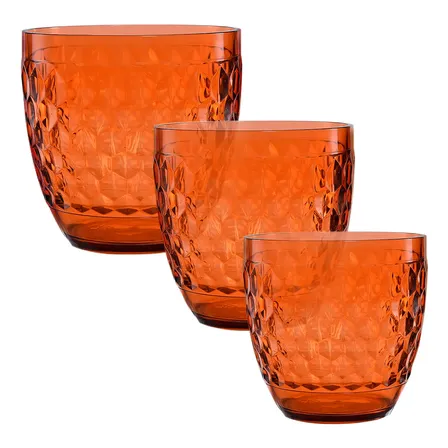 Jogo De Copos De Plastico Para Agua Suco Drink