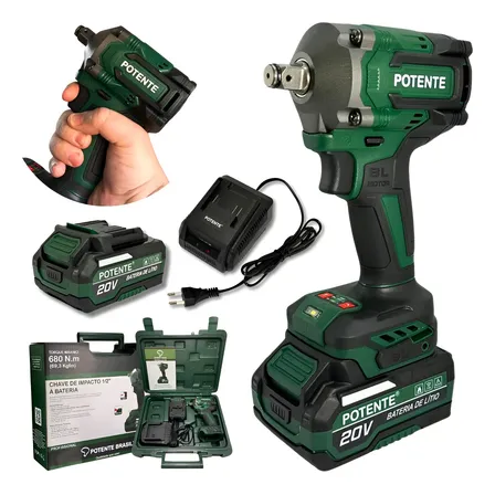 Chave De Impacto 1/2 680 N.m Cord120000/s P/rodas Carros