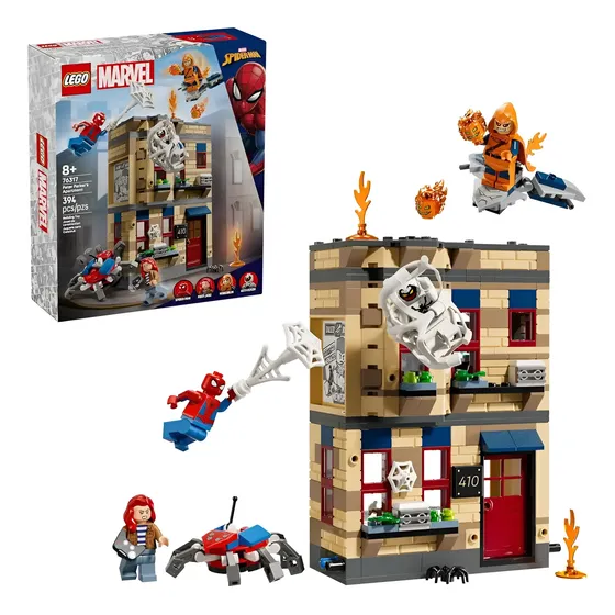 Lego® Marvel Apartamento Do Peter Parker; Super-herói 76317