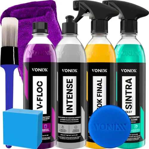 Kit Shampoo V-floc Cera Tok Final Sintra Fast Intense Vonixx