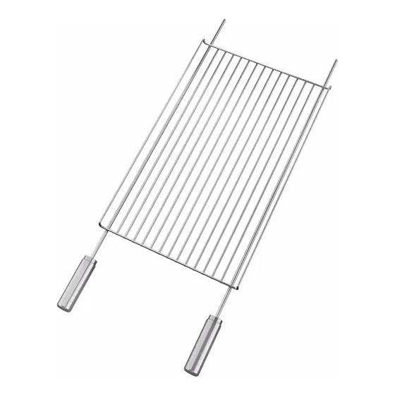 Giragrill Grelha Argentina + Grelha Tradicional 62x32cm