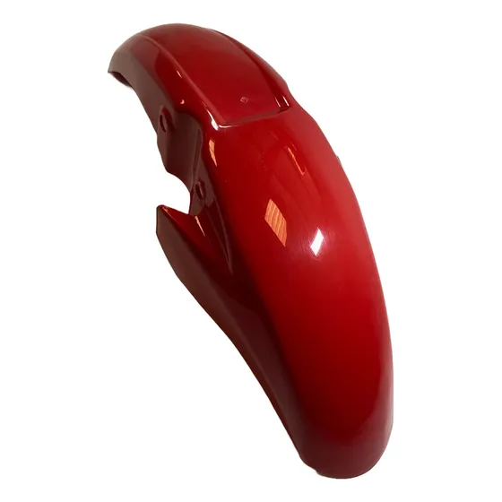 Paralama Dianteiro Injetado Titan Fan 150 2009 2013 Vermelho