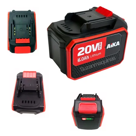 Bateria De Lítio 20v 6.0ah Aika Ad20li60a Chip Proteção Ext