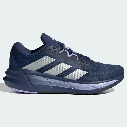 Tênis Feminino Questar 3 adidas Tecind/silvmt/glopur Liso 34 Br