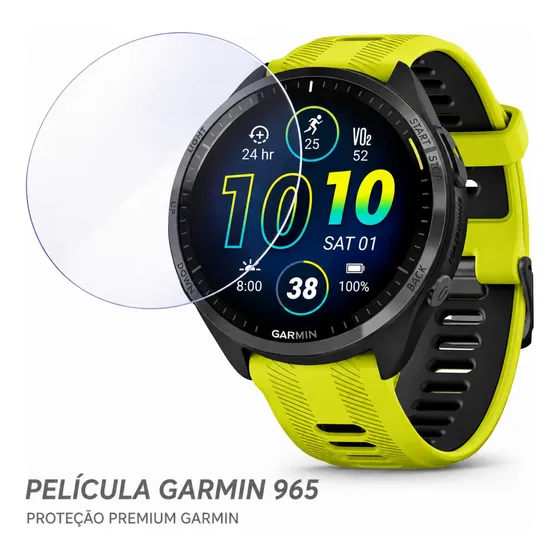 Película Para Garmin Forerunner 965 Smartwatch Redondo Gel