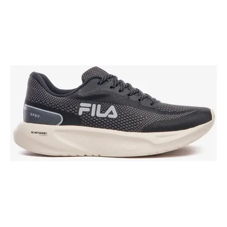 Tênis Masculino Spry Fila Preto/grafite/cinza Liso 40 Br