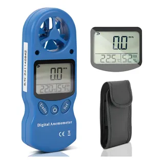 Mini Testador Termometro Higro Anemômetro (3 Em 1) Portátil 1.5v