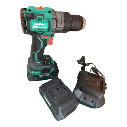 Parafusadeira Furadeira 21v Newbeat Nbt-cid-21l-bl90 Verde 127/220v 50/60 Hz