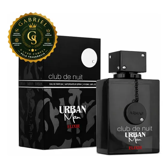 Armaf Club De Nuit Urban Elixir Edp 105ml Para Masculino