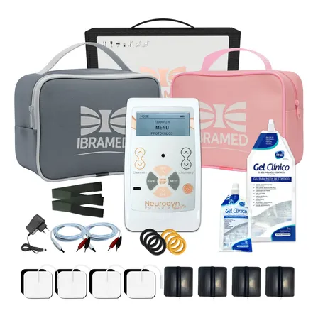 Neurodyn Portátil Tens Fes P/ Tratamento De Dores Ibramed