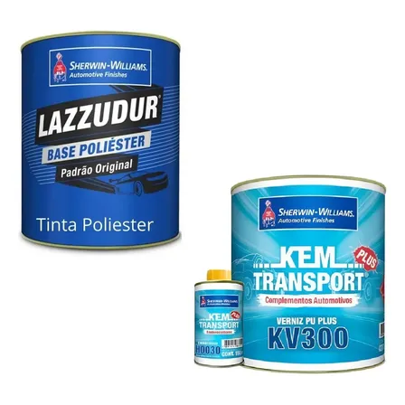 Tinta Automotiva Preto Ebony Ford + Verniz Kv300 Lazzuril