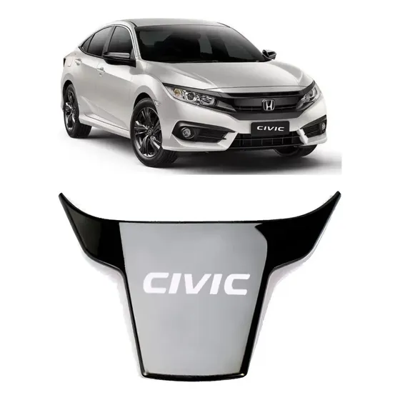 Acessórios Civic Touring G10 Aplique Azul Volante 2017-2021